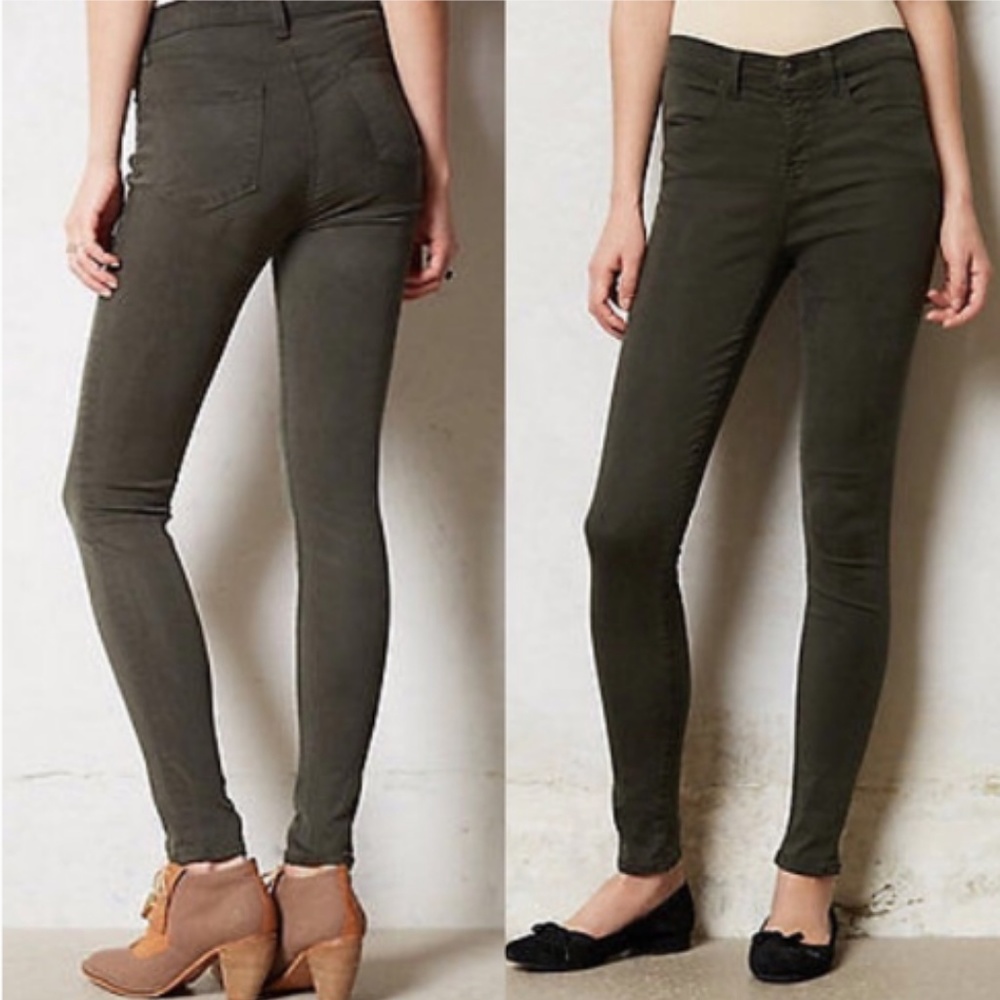 Olive Green J Brand Jeans